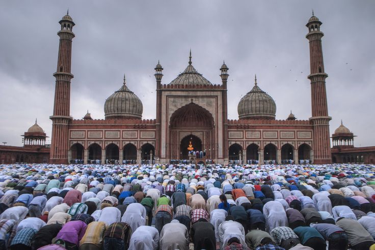 Eid Namaz at Jama Masjid