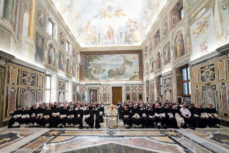 Pope Francis with Participants in the Dominican General Chapter