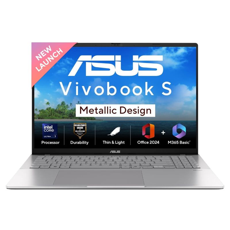 ASUS Vivobook S16, Intel Core Ultra 7 255H