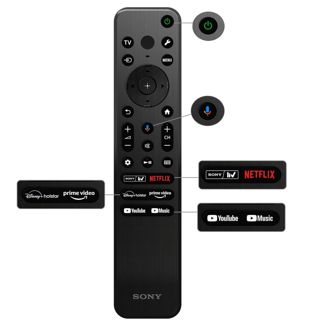 Sony Bravia 5 Remote Control