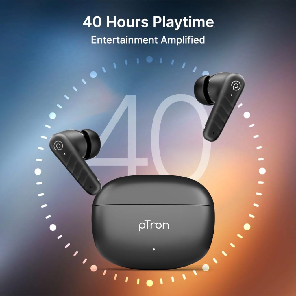 Bassbuds Spark - 40 hours Playtime