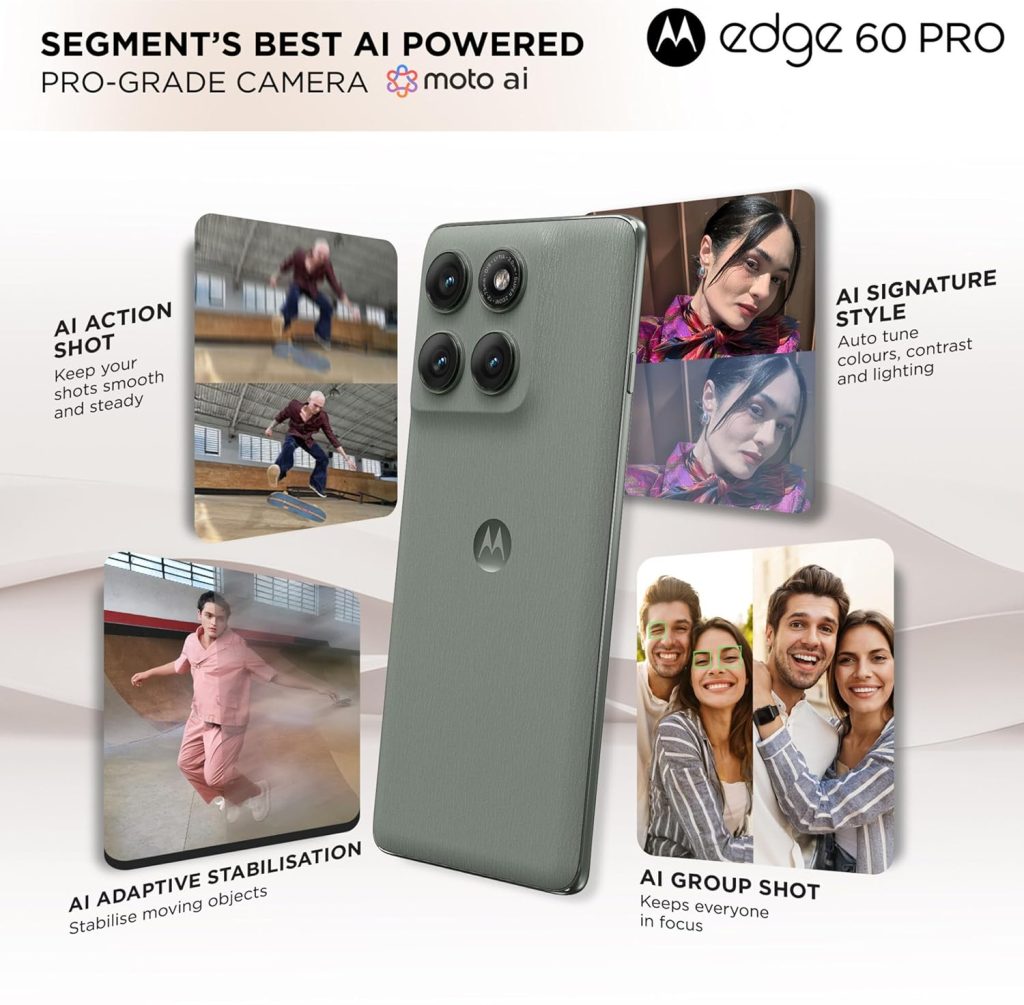 Motorola Edge 60 Pro - AI Powered Camera