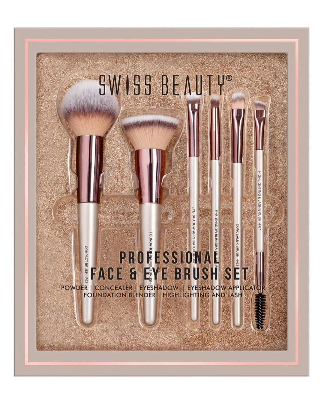 Swiss Beauty 6-Piece Brush Set Review: My Secret for a Flawless Face & Eyes