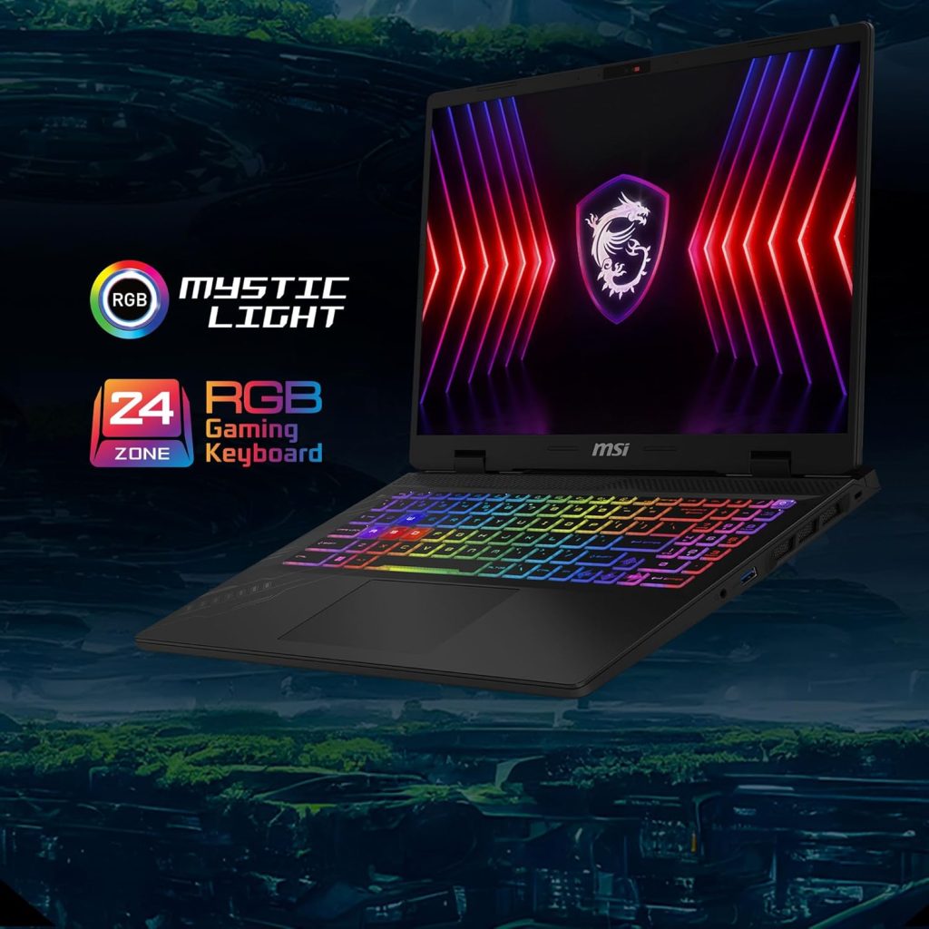 MSI Crosshair 16 RTX 5060 - RGB Gaming Keyboard