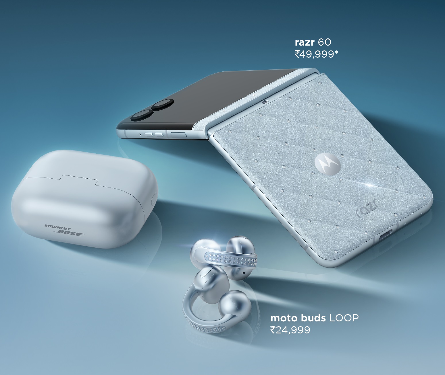 Motorola’s Brilliant Collection: Razr 60 and Buds Loop Swarovski Edition Now Sparkle in India
