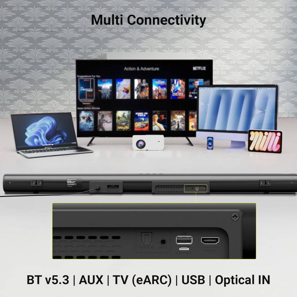 Zebronics Zeb Juke Bar 9200 - Multi Connectivity