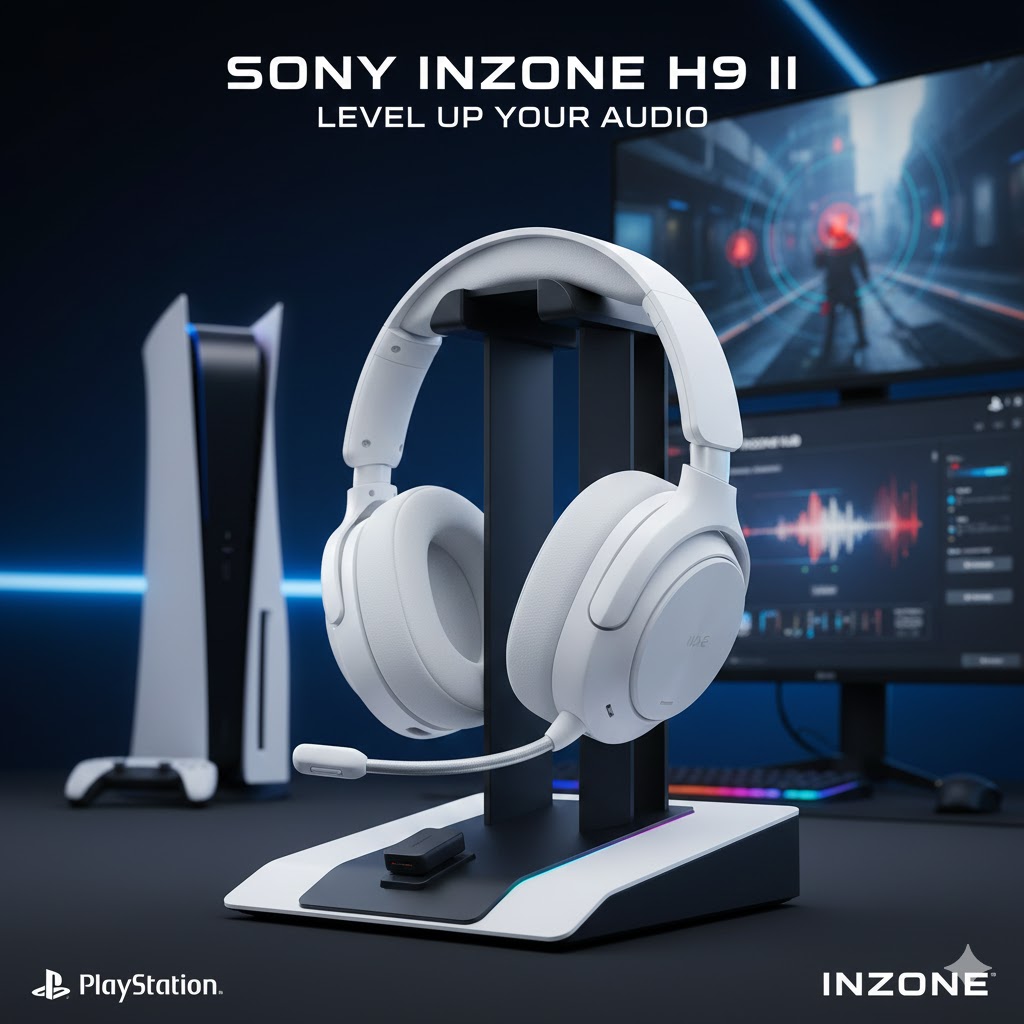 Introducing the Sony Inzone H9 II Gaming Headphones