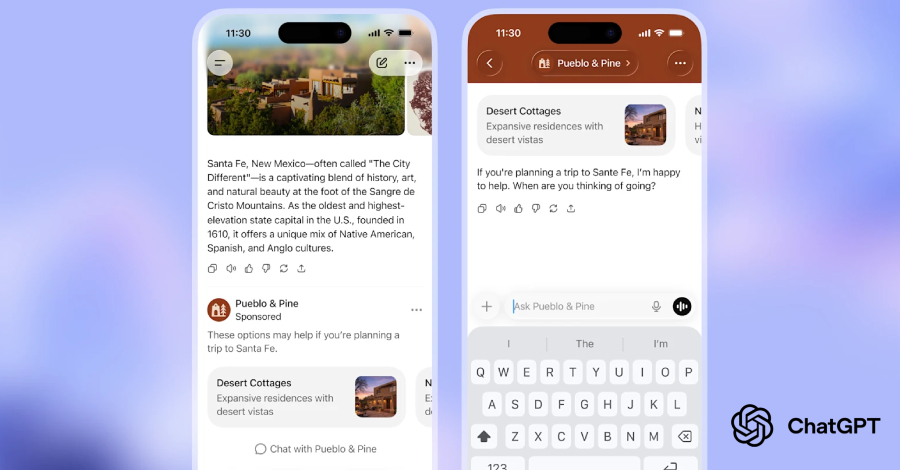 OpenAI Introduces Ads for ChatGPT Free and Go Users in the United States
