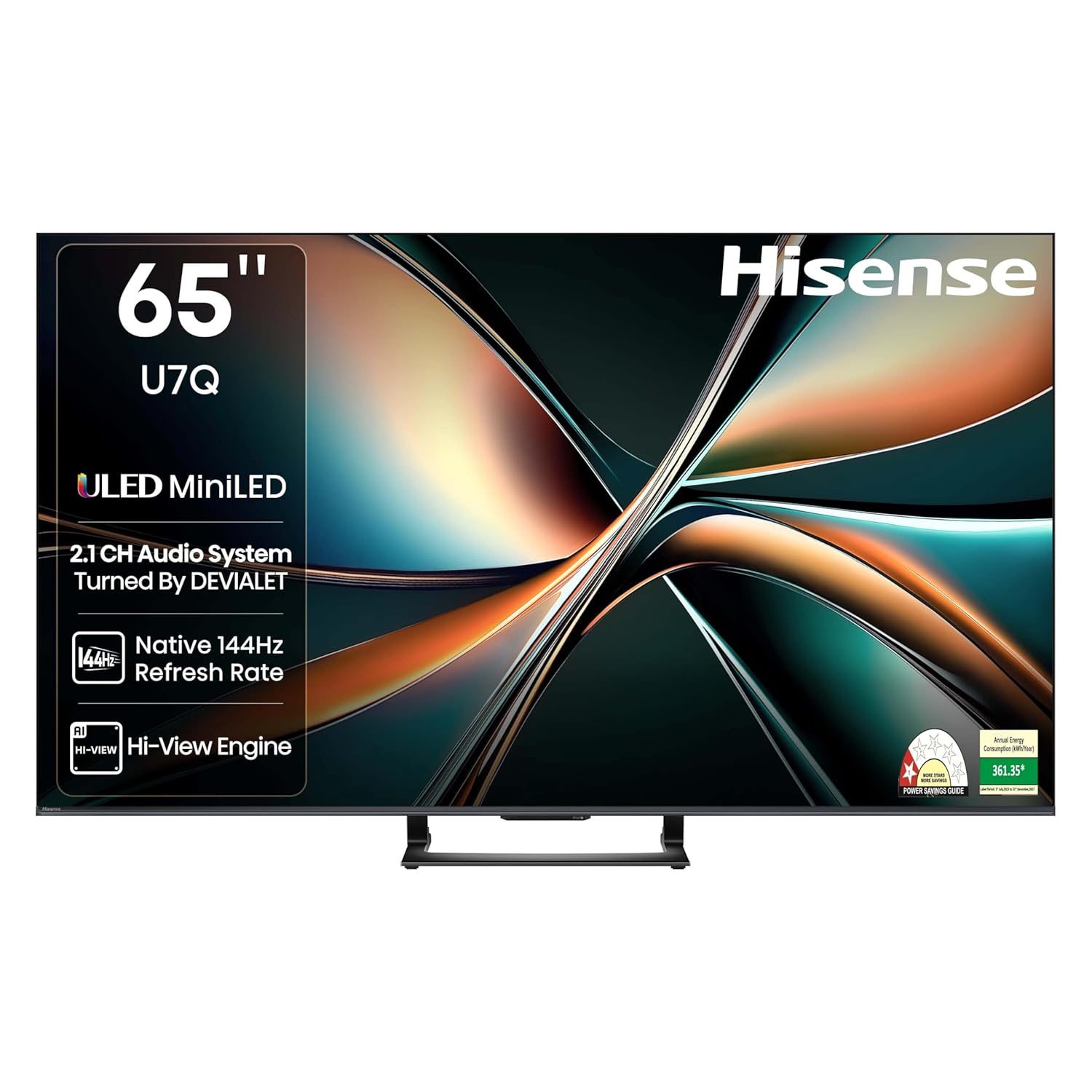 Hisense 164 cm (65 inches) 4K 65U7Q