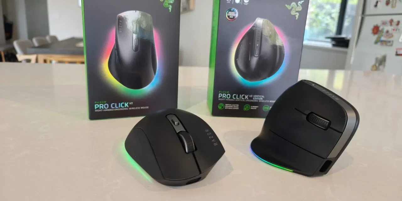 Razer Pro Click V2 vs Pro Click V2 Vertical Review