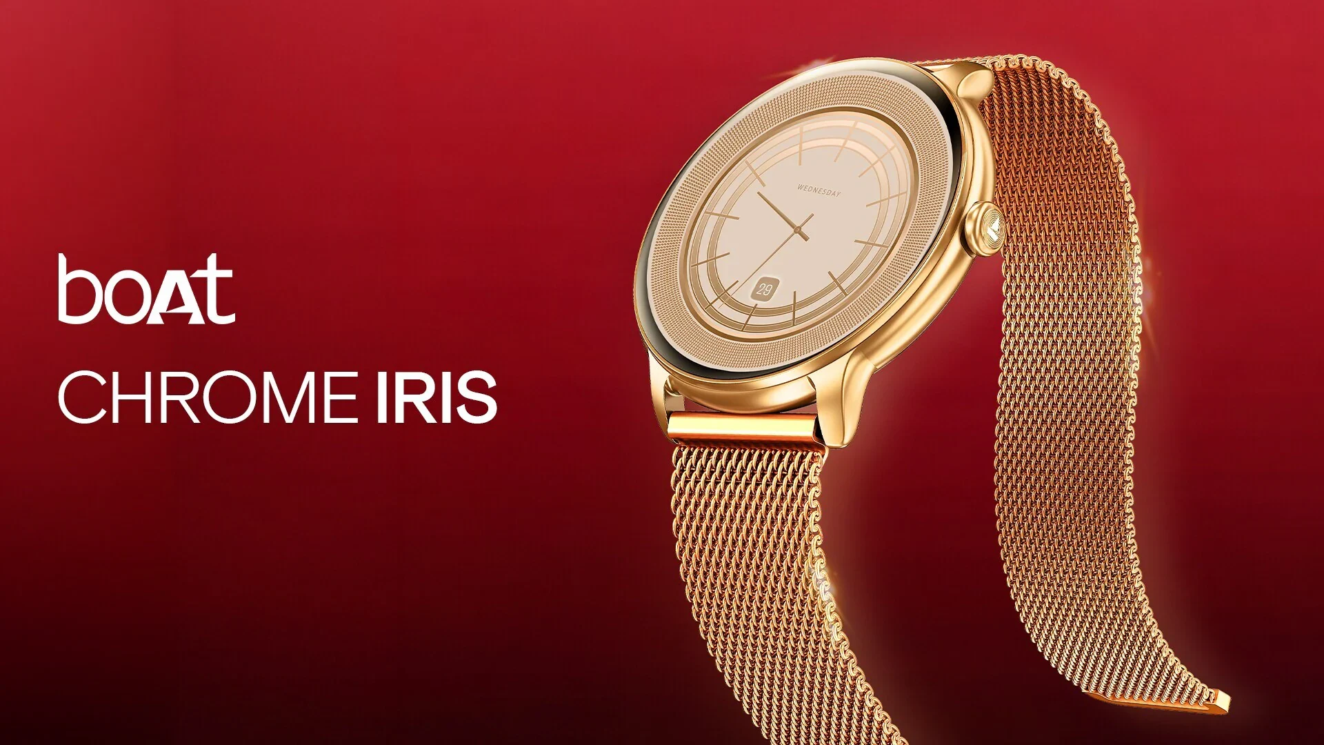 boAt Chrome Iris Smartwatch Launched in India: Elegance Meets AMOLED Brilliance
