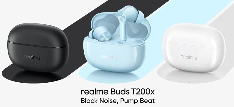 Realme Buds T200x Launched in India: Affordable ANC Earbuds with 48-Hour Battery Life